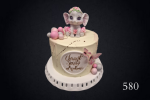 Tort na chrzest 580