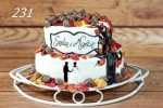 Tort weselny 231